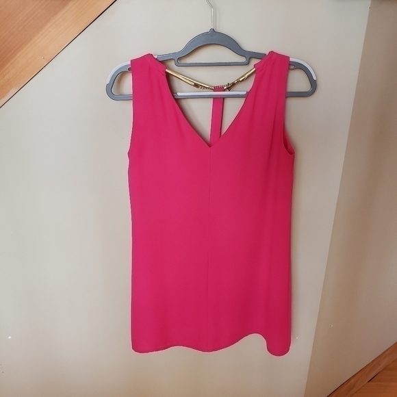 Like NEW BCBG MAXAZRIA Azalea Viviene V-Neck Dress Size XXS - Picture 4 of 7